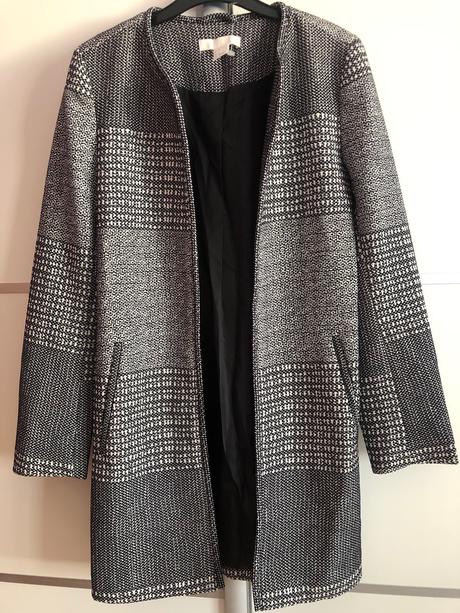 H&m predlžené štýlové sako/plášť, h&m,32