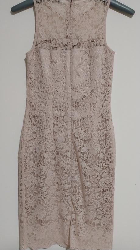 Čipkované šaty staroružovej farby, s.oliver,xs