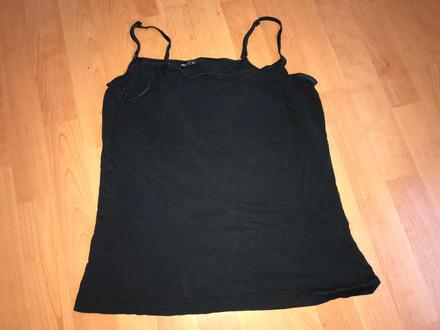 Dámske čierne tielko, okay,l