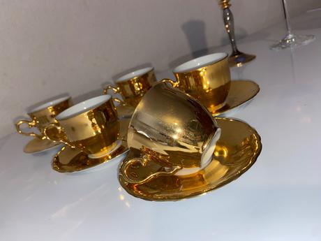 Retro set na kávu / šálky na kávu, 