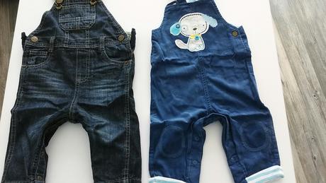 Detske nohavice na traky vek 6-9 mesiacov, mothercare,74