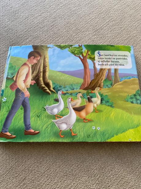 Skladacie leporelo riekanky o zvieratách z farmy, 