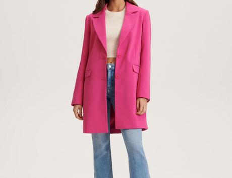 Ruzovy kabat, reserved,36