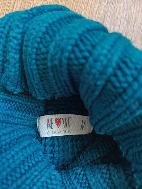 Tyrkysovy pulover m, clockhouse,m