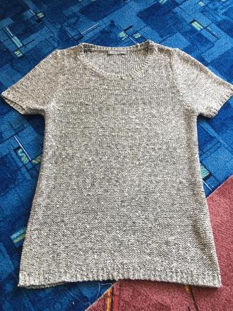 Trblietavý svetríkové tričko s krátkym rukávom s, marks & spencer,152