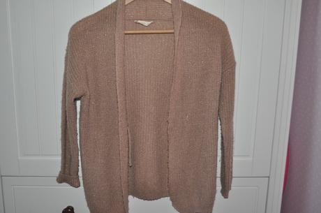 Ružový pletený sveter, mango,134