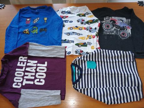 Predám chlapčenské tričká /7ks/, 110