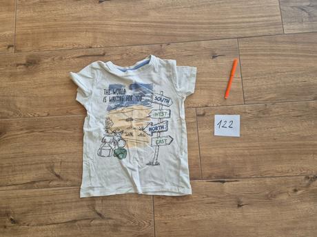 Krátky rukáv, h&m,122