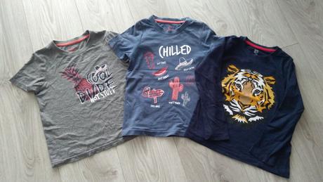 Tričká 110/116, lupilu,110