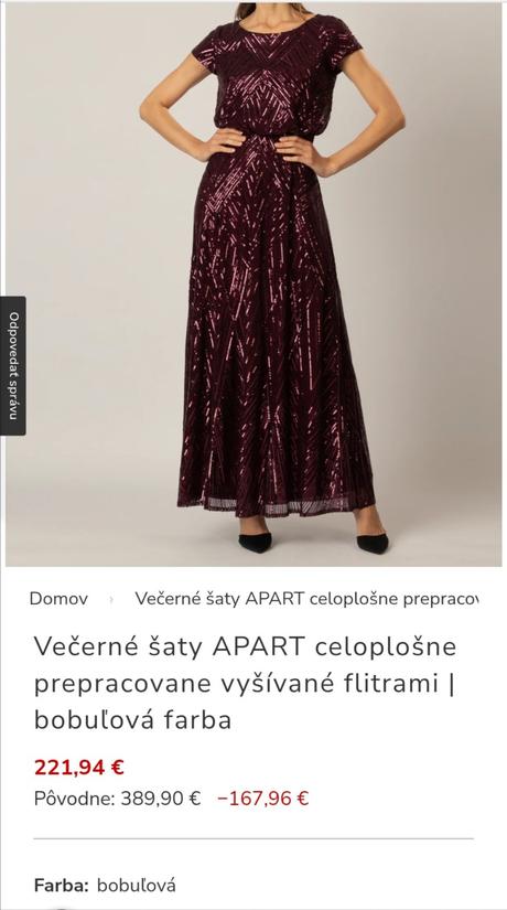 Spoločenské šaty, 40