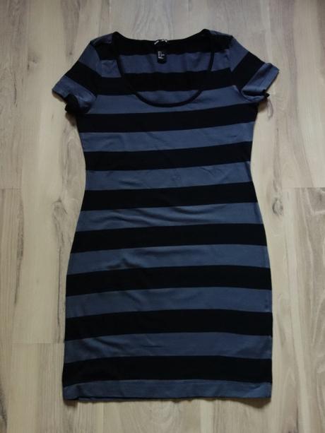 Dámske šaty h&m basic, h&m,s