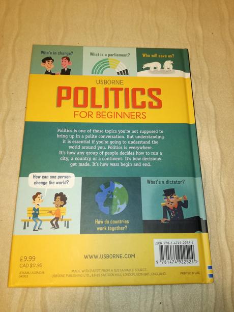 Usborne politics for beginners au19,