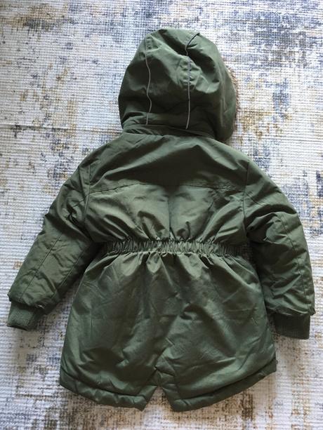 Zimna bunda/parka pre dievcatko, v. 98, kiki&koko,98