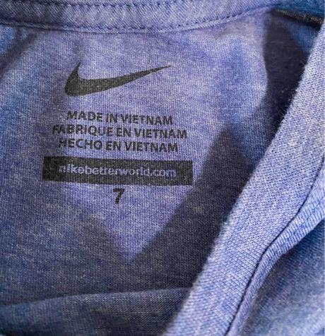 Nike dievčenské tričko dlhý rukávov s logom, nike,122