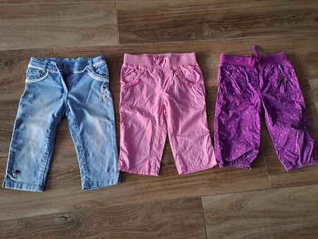 3x 3/4 nohavice, topolino,110