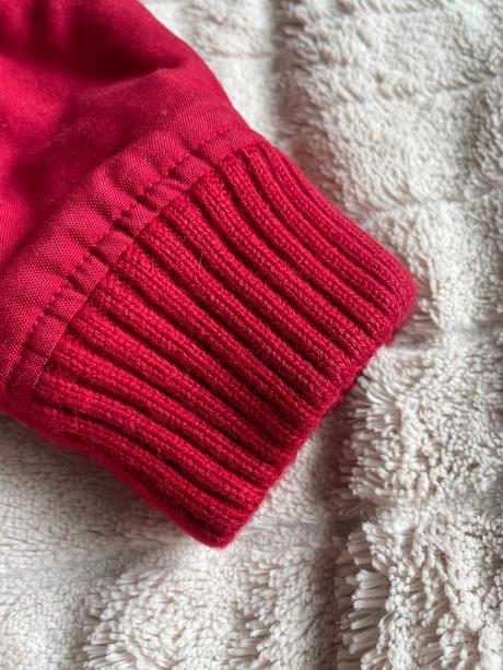 Krasna cervena bunda woolrich v.s, s