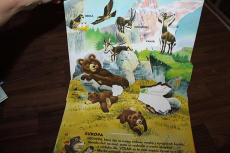 Maxi priestorová kniha zvieratká,