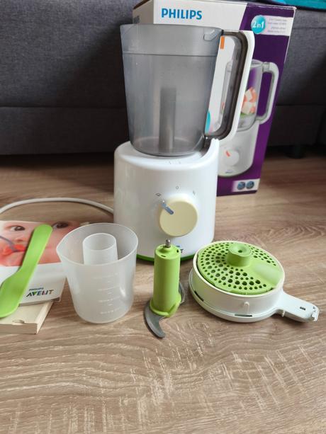 Parný mixér, avent