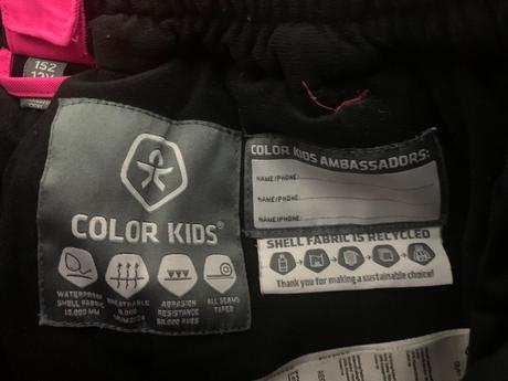 Oteplovačky color kids, 152