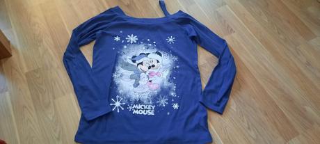 Tricko dlhy rukav mickey 36/38, bonprix,36