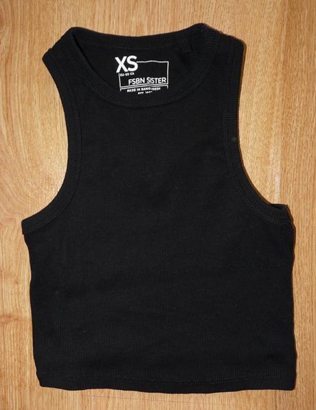 Čierne tielko, new yorker,xs