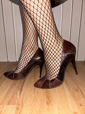 Kožené topánky fabrizio 37.5/38, f.a.x.,38