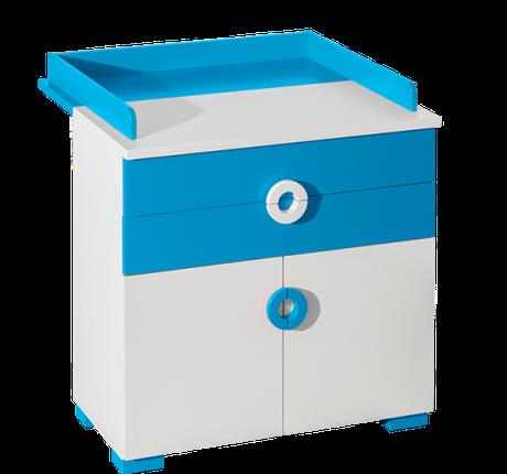 Komoda s prebaľovacím pultom classic,