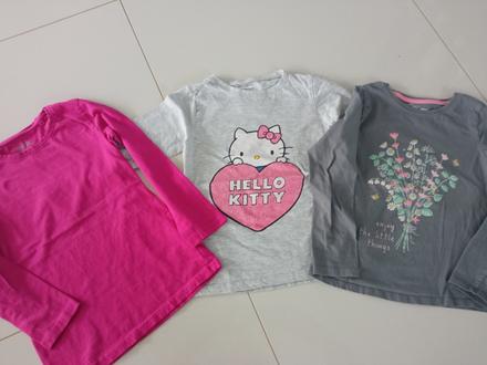 Tričko s dlhým rukávom, 128