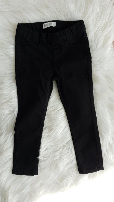 Elastické nohavice, h&m,98