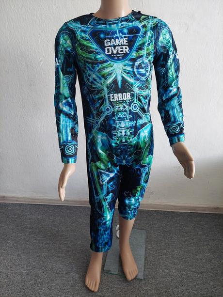 Kostra karnevalový svietiaci kostým veľ.122-128,