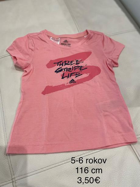 Detské tričko, adidas,116