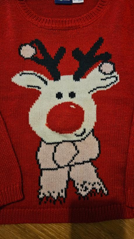 Vianočný svetrík 98/104, lupilu,98