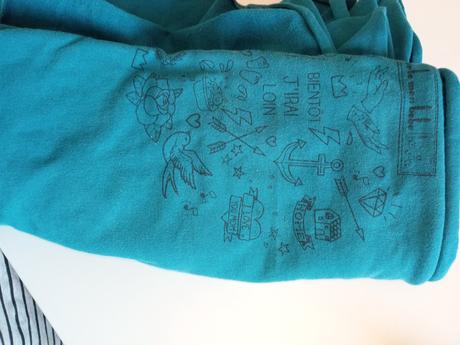 Elasticka šatka porte mon bebe basic, jpmb