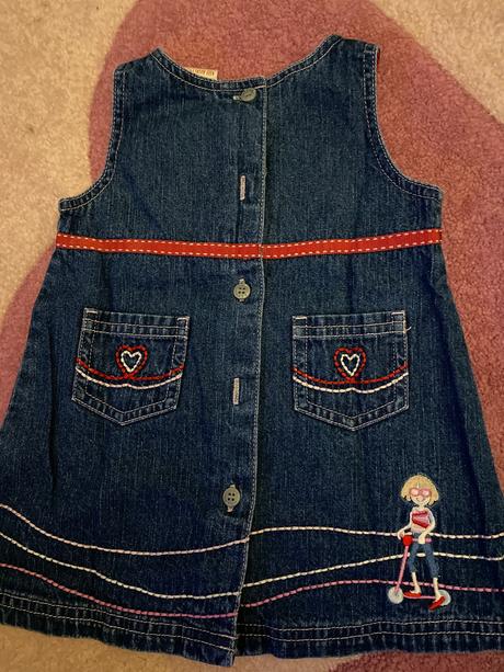 Riflové šaty, next,74