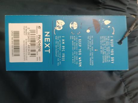 Nepremokavé nohavice next, next,86