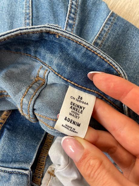 Dámske rifle s 26, denim,s