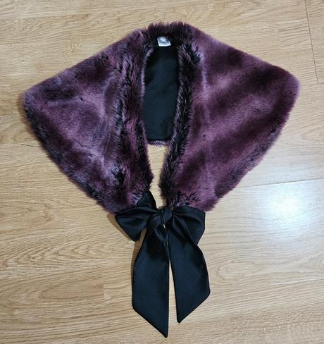 Kožušinkový límec na kabát, 