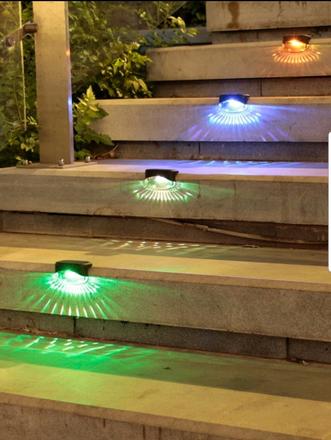 Led solárne svetlá 4 kusy v balení poštovné zdarma,