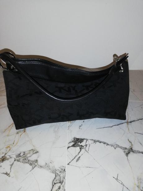 Dámska čierna dizajnová kabelka dkny, dkny