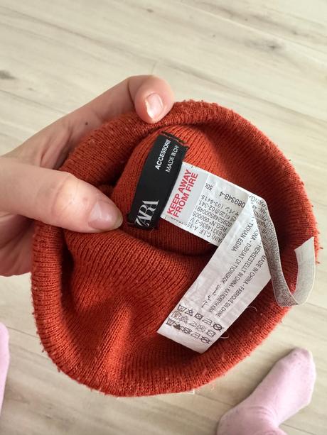 2ks čiapka zara 3-6roky, zara,98