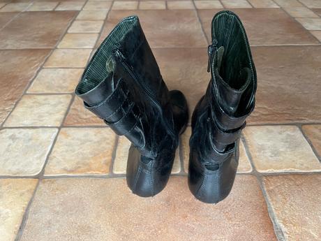 Kožené cizmy vagabond, vagabond,38