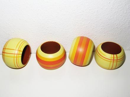 Krúžky na servítky - sada 4 kusy, 