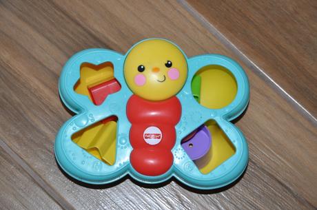 Vkladačka motýlik - fisher price,