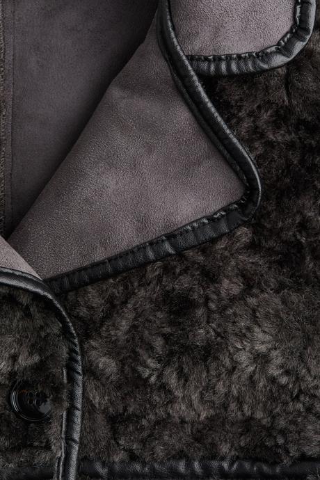 H&m - plyšová bunda, h&m,m