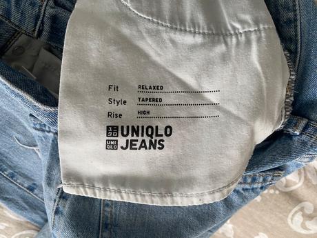Uniqlo mom jeans, xs