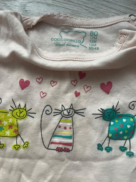 Ružové body so sukničkou, coccodrillo,80