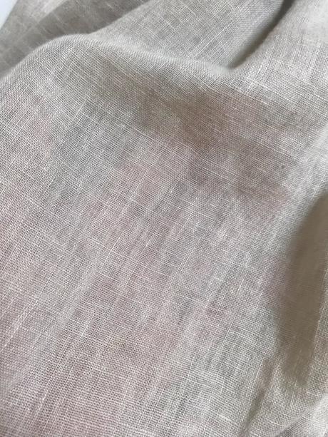 Ľanová voľná košeľa, xl