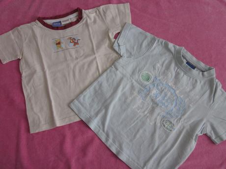 2 tričká pre chlapčeka, cena spolu, timbuktoo,104