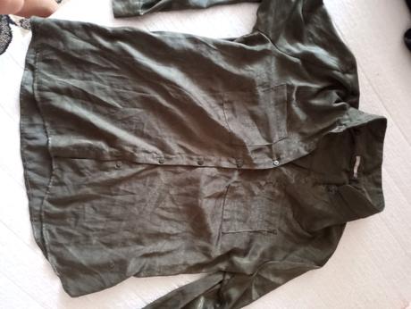 Olivová khaki bluzka, orsay,42