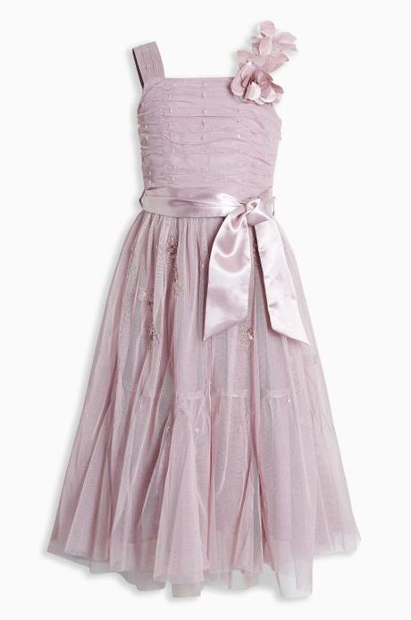 Sviatočné zdobené šaty next uk, next,104